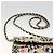 CHANEL Mini Matelassé 12 Borsa a Spalla Catena Satin Beige Oro CC Auth LNZ395M D'oro - vista 8