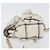 CHANEL Zaino Matelassé con Catena Tweed Bianco Oro CC Auth 172472SM D'oro - vista 4