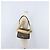 Céline Borsa a Spalla Celine C Sulky in Tela Blu Navy e Oro Auth gh1796 D'oro - vista 24