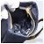 Céline Bolso Circular CELINE Nylon Marino Oro Auth 166247A Dorado Azul marino - vista 18