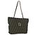 FENDI Zucca Canvas Tote Bag Braun Schwarz Auth 173610