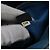 PRADA Canapa M Borsa a mano in tela 2 in 1 Blu Oro Auth ARZ233 D'oro - vista 12