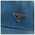 PRADA Canapa M Borsa a mano in tela 2 in 1 Blu Oro Auth ARZ233 D'oro - vista 18