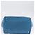 PRADA Canapa M Borsa a mano in tela 2 in 1 Blu Oro Auth ARZ233 D'oro - vista 6