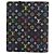LOUIS VUITTON Multicolor Japan Only LV �~ TM Binder GI1505 LV Auth ARZ015SM Black - view 2