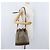 Borsa Gucci GG Supreme Web Sherry Line PVC Beige Oro 41 02 085 Auth ka2661 D'oro - vista 21