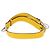 FENDI Cintura in Pelle per Spalla 35,4""-43,3"" Gialla Auth LNZ434 Giallo - vista 2