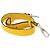FENDI Cintura in Pelle per Spalla 35,4""-43,3"" Gialla Auth LNZ434 Giallo - vista 5