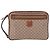 Céline Clutch in tela Macadam CELINE in pelle PVC beige oro Auth ki6467 D'oro - vista 13