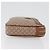 Céline Clutch in tela Macadam CELINE in pelle PVC beige oro Auth ki6467 D'oro - vista 3