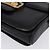 Borsa a Spalla CÉLINE Carrozza in Pelle Nera e Oro Auth ki6513 Nero D'oro - vista 14