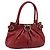 Borsa a mano Gancini in pelle rossa Salvatore Ferragamo Auth ARZ205 Rosso