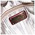 Borsa a mano Gancini in pelle rossa Salvatore Ferragamo Auth ARZ205 Rosso - vista 19