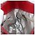 Borsa a mano Gancini in pelle rossa Salvatore Ferragamo Auth ARZ205 Rosso - vista 21