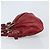 Borsa a mano Gancini in pelle rossa Salvatore Ferragamo Auth ARZ205 Rosso - vista 4