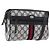 Gucci Borsa a Spalla GG Supreme Sherry Line PVC Navy Gold 98 02 004 Auth ki6519 D'oro Blu navy