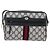 Gucci Borsa a Spalla GG Supreme Sherry Line PVC Navy Gold 98 02 004 Auth ki6519 D'oro Blu navy - vista 13