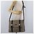 Gucci Borsa a Spalla GG Supreme in PVC Pelle Beige Argento 122373 Auth 173598 - vista 28