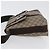 Gucci Borsa a Spalla GG Supreme in PVC Pelle Beige Argento 122373 Auth 173598 - vista 5