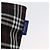 Borsa a mano Burberrys Nova Check Blue Label in nylon nero e argento Auth fm5217 - vista 10
