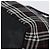 Borsa a mano Burberrys Nova Check Blue Label in nylon nero e argento Auth fm5217 - vista 14