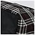 Borsa a mano Burberrys Nova Check Blue Label in nylon nero e argento Auth fm5217 - vista 16