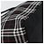 Borsa a mano Burberrys Nova Check Blue Label in nylon nero e argento Auth fm5217 - vista 9