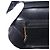 Céline Borsa a Spalla Horsebit in Pelle Nera e Oro Auth ka2765 Nero D'oro - vista 19