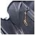 Céline Borsa a Spalla Horsebit in Pelle Nera e Oro Auth ka2765 Nero D'oro - vista 21