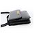 Céline Borsa a Spalla Horsebit in Pelle Nera e Oro Auth ka2765 Nero D'oro - vista 3