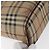 Borsa a mano in PVC beige e oro con motivo Nova Check di BURBERRY Auth 172725 D'oro - vista 15