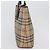 Borsa a mano in PVC beige e oro con motivo Nova Check di BURBERRY Auth 172725 D'oro - vista 3