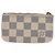 LOUIS VUITTON Pochette Cles Damier Azur Monedero N62659 LV Auth ki6438 - vista 2