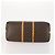 LOUIS VUITTON Borsa Boston Monogram Keepall Bandouliere 60 M41412 LV Auth BA10840 Monogramma - vista 5