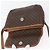 Céline Borsa a spalla in tela Macadam CELINE in pelle PVC marrone oro Auth fm5173 D'oro - vista 18