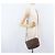 Céline Borsa a spalla in tela Macadam CELINE in pelle PVC marrone oro Auth fm5173 D'oro - vista 23