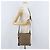 Borsa a Spalla Gucci GG Canvas Web Sherry Line Beige Oro Rosso 144388 Auth gh1840 D'oro - vista 22