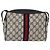 Borsa a Spalla Gucci GG Supreme Sherry Line PVC Blu Navy Oro 120 02 004 Auth mr2064 D'oro - vista 2