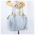 Borsa Boston in tela Zucca FENDI azzurro chiaro oro Auth 168309V D'oro Blu chiaro - vista 24