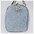 Borsa Boston in tela Zucca FENDI azzurro chiaro oro Auth 168309V D'oro Blu chiaro - vista 4