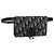 Borsa a vita in tela Trotter Christian Dior blu navy e oro Auth 171490SAV