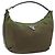 Borsa a Spalla PRADA Nylon Argento Khaki Auth ki6511 Cachi