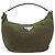Borsa a Spalla PRADA Nylon Argento Khaki Auth ki6511 Cachi - vista 13
