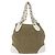 CHANEL Kettentasche aus Canvas Beige Gold CC Auth mr2009 Golden - Ansicht 13