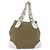 CHANEL Kettentasche aus Canvas Beige Gold CC Auth mr2009 Golden - Ansicht 2