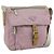 Borsa a Spalla PRADA Nylon Rosa Argento Auth LNZ394