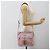 Borsa a Spalla PRADA Nylon Rosa Argento Auth LNZ394 - vista 29
