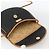 Borsa a Spalla Christian Dior in PVC Pelle Nera Oro Auth BA11060 Nero D'oro - vista 10