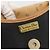 Borsa a Spalla Christian Dior in PVC Pelle Nera Oro Auth BA11060 Nero D'oro - vista 11