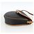 Borsa a Spalla Christian Dior in PVC Pelle Nera Oro Auth BA11060 Nero D'oro - vista 4
